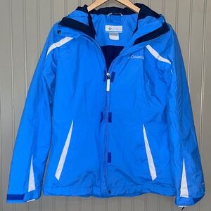 Women’s Interchange Shell Jacket – Medium (Bright Blue)